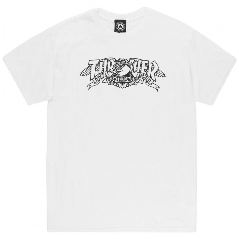 Футболка Thrasher Mag Banner T-Shirt White