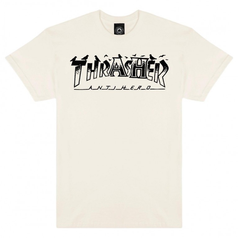 Футболка Thrasher Pigeon Mag T-Shirt Natural