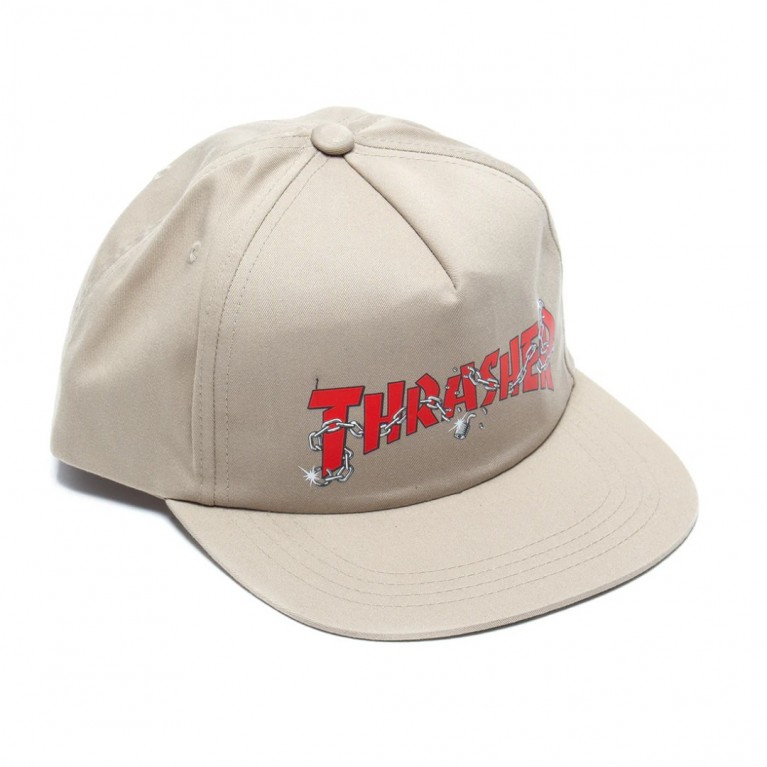 Кепка THRASHER CHAINS BY DANIEL SHEPARD KHAKI