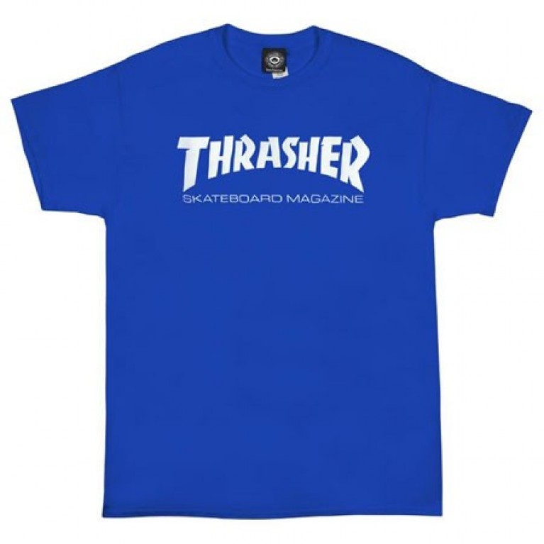 Футболка Thrasher Skate Mag Royal Blue 