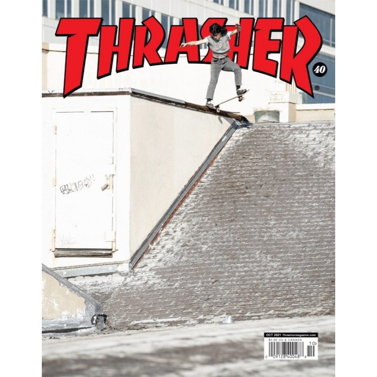 Журнал Thrasher Magazine October 2021