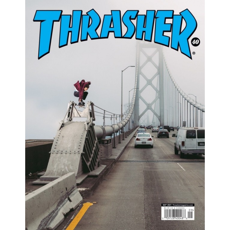Журнал Thrasher Magazine September 2021