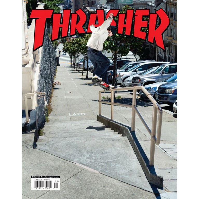Журнал Thrasher Magazine November 2023
