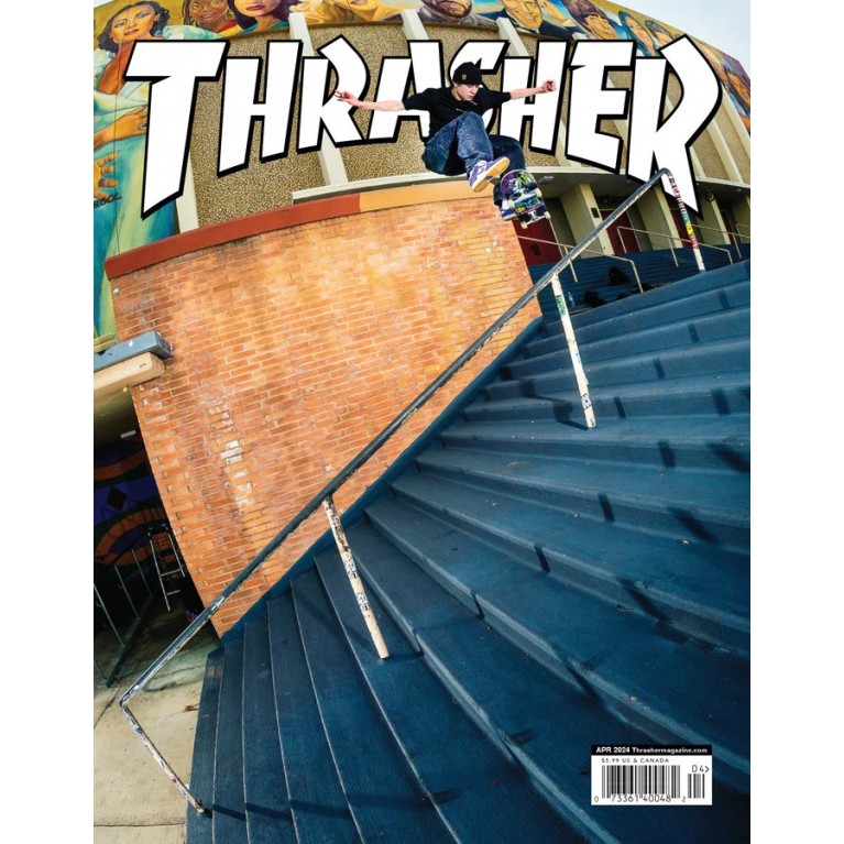 Журнал Thrasher Magazine April 2024