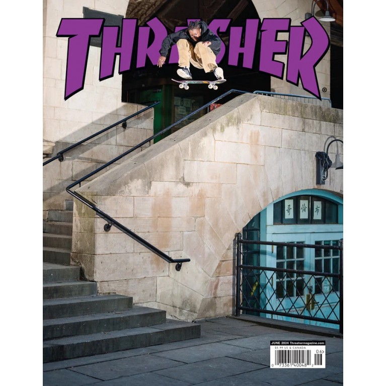 Журнал Thrasher Magazine June 2024