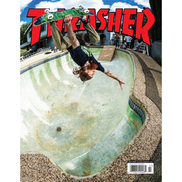 Журнал Thrasher Magazine July 2024