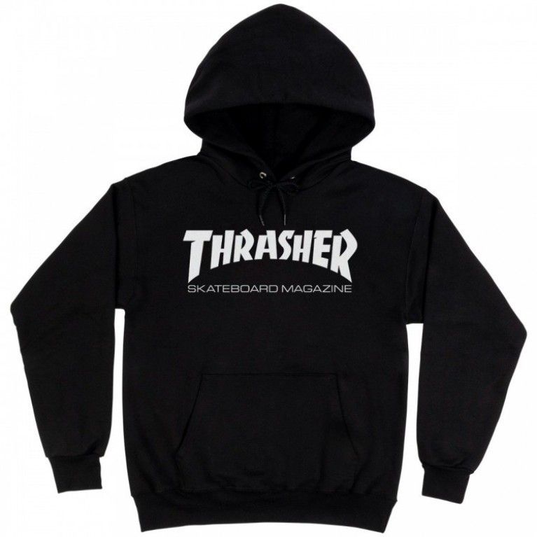 Толстовка Thrasher Skate Mag Hoodie Black