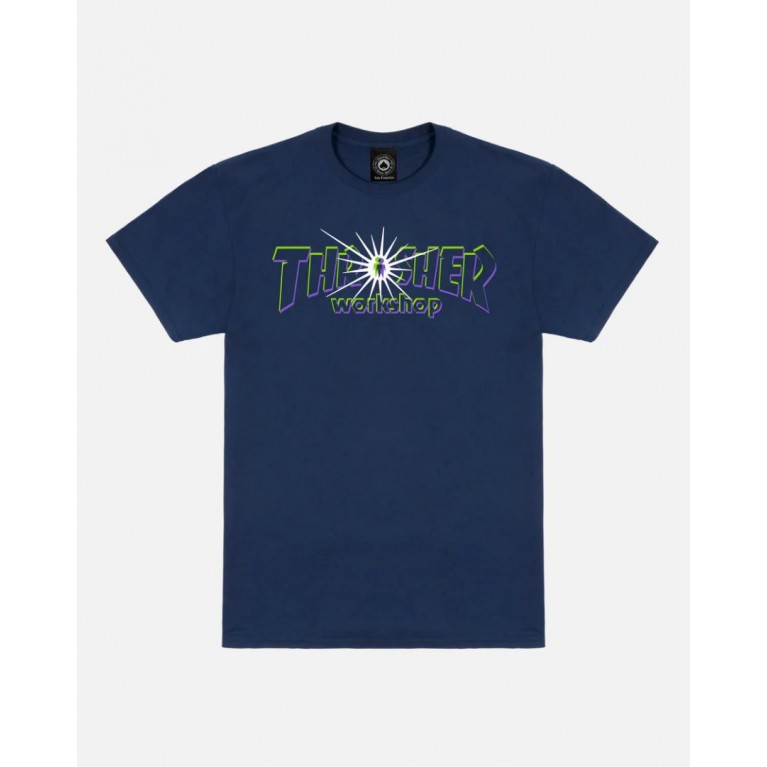 Футболка Thrasher X AWS - Nova T-Shirt Navy