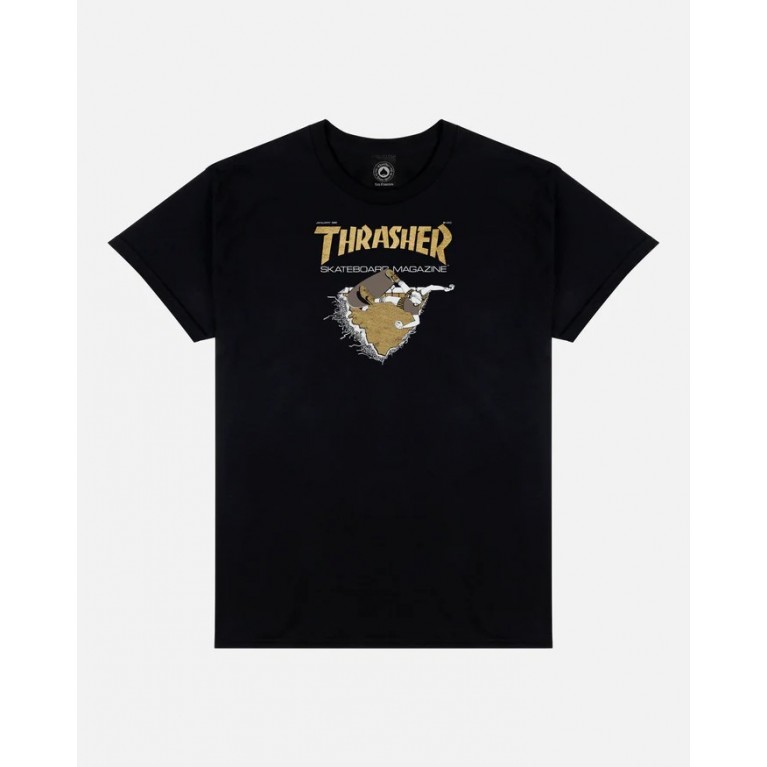Футболка Thrasher First Cover Black/Gold