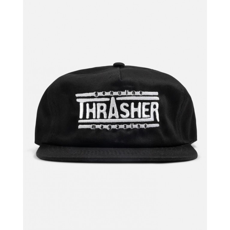 Кепка Thrasher Genuine Logo Snapback Black