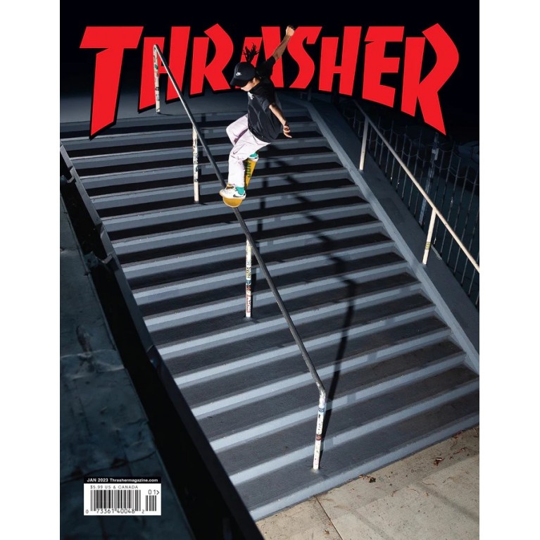 Журнал Thrasher Magazine January 2023