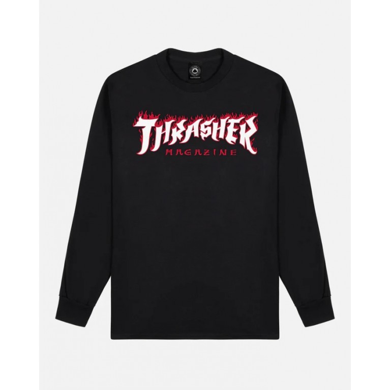 Лонгслив Thrasher Possessed Logo L/S Black