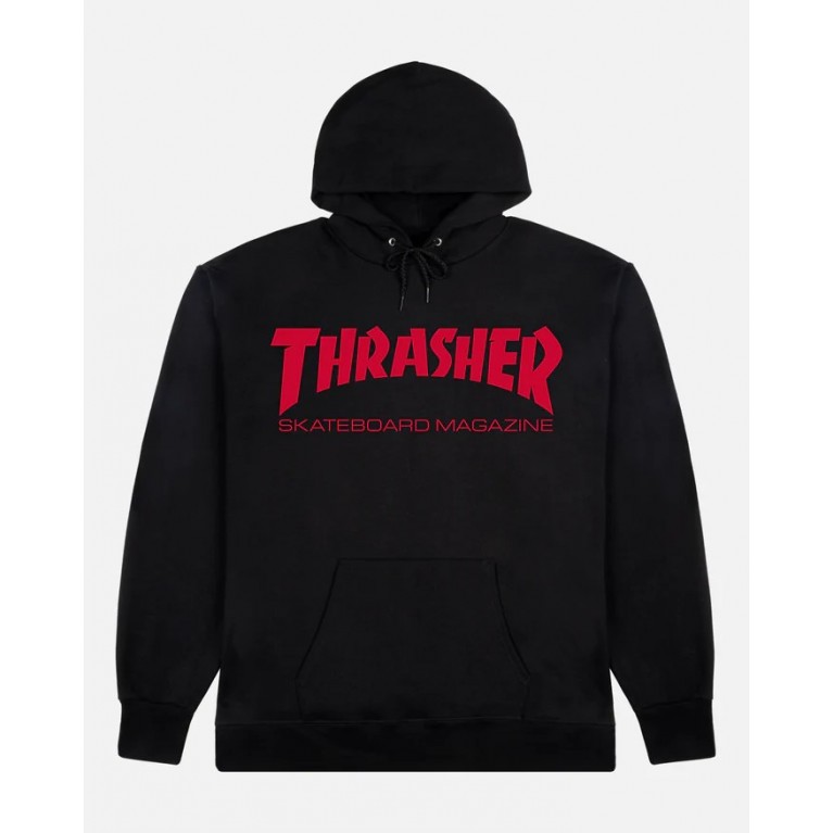 Толстовка Thrasher Skate Mag Hoodie Black/Red