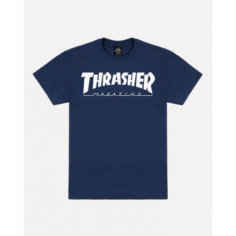Футболка Thrasher Skate Mag NAVY/WHITE