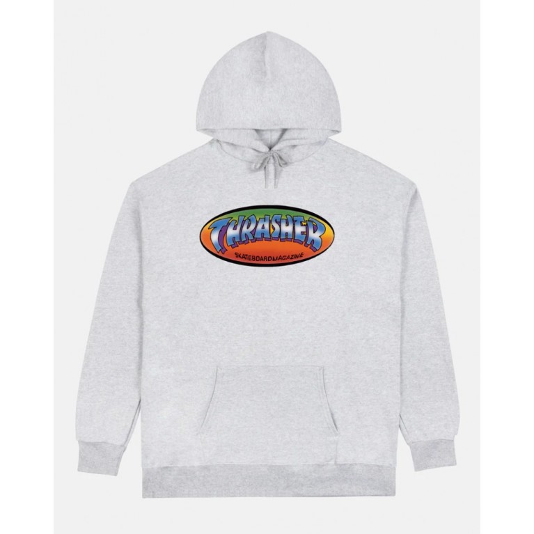 Толстовка THRASHER NINETY-FIVE BY SPANKY ASH GREY