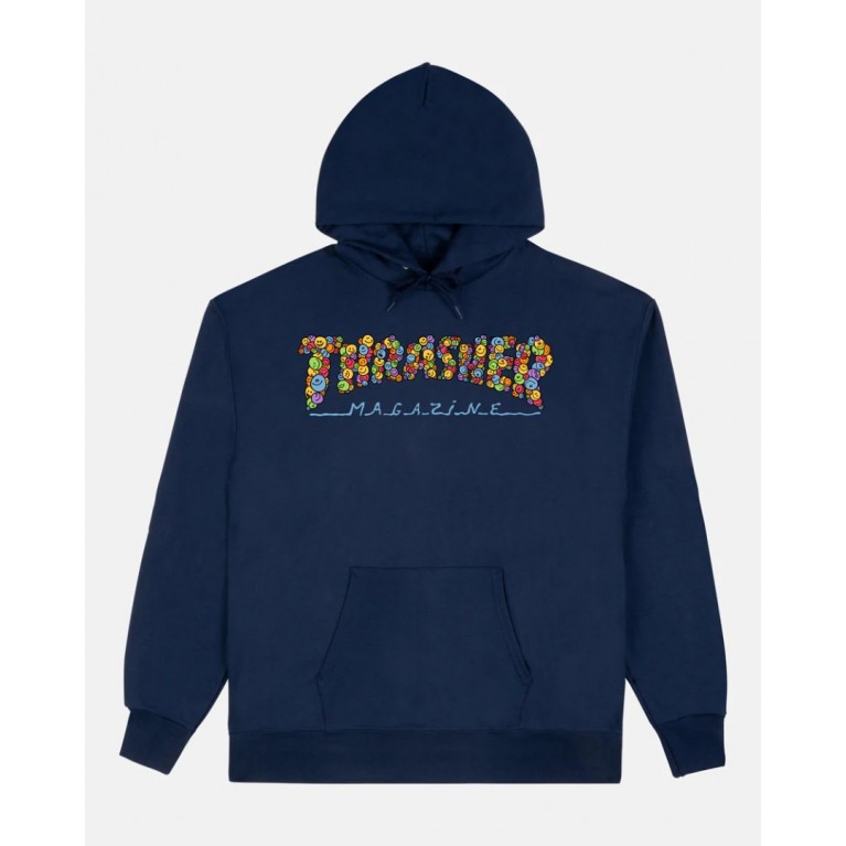 Толстовка THRASHER SMILE BY SPANKY NAVY
