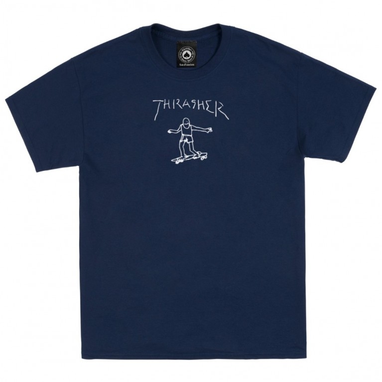 Футболка Thrasher Gonz Logo Navy