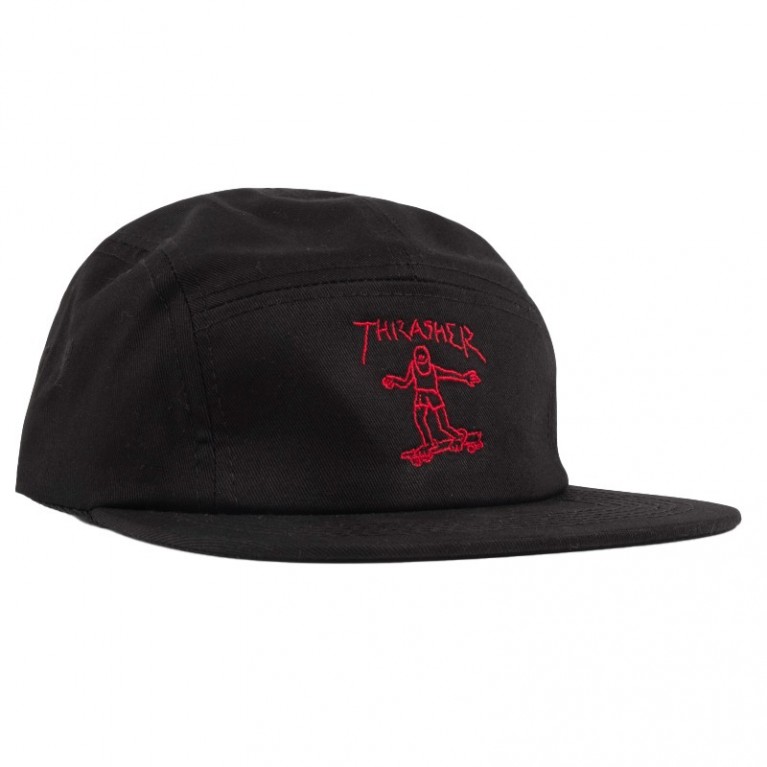 Кепка Thrasher Gonz 5 Panel Hat Black/Red