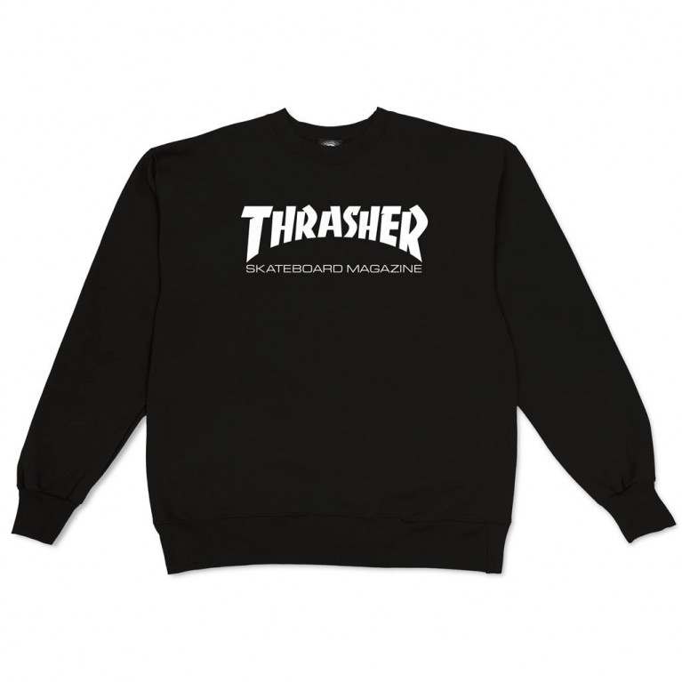 Кофта Thrasher Skate Mag Crewneck Black