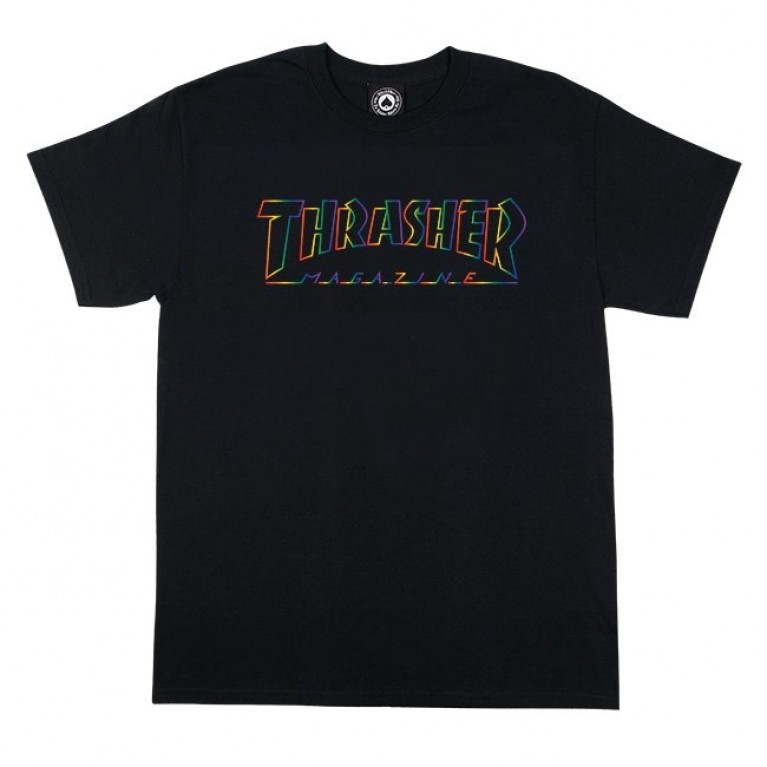 Футболка Thrasher Spectrum Black