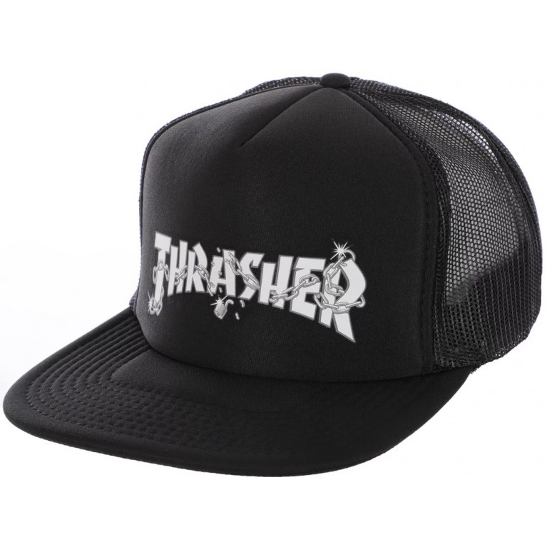 Кепка THRASHER CHAINS BY DANIEL SHEPARD BLACK