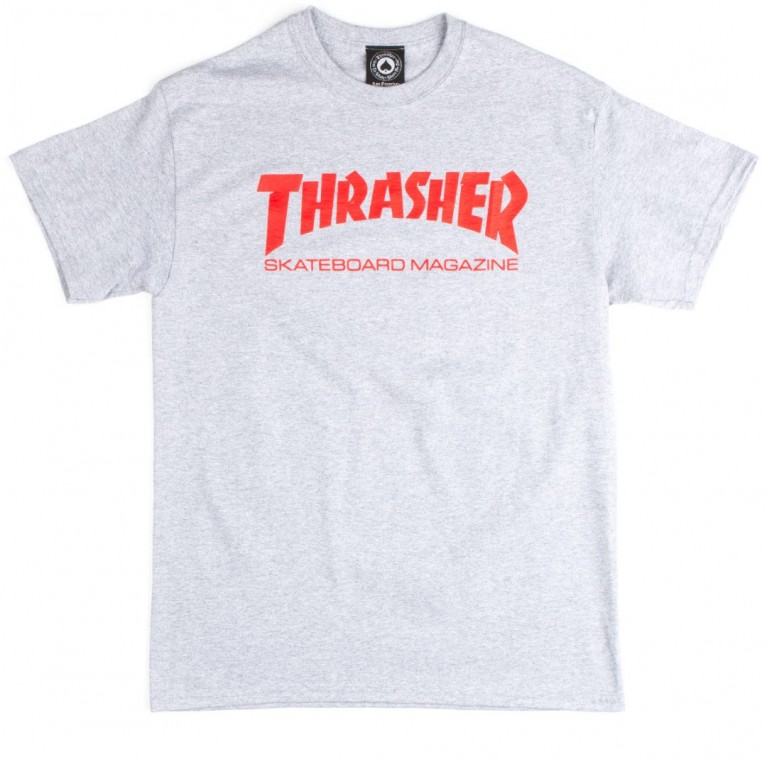 Футболка Thrasher Skate Mag Grey 