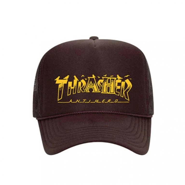 Кепка Thrasher Mag Banner Trucker Hat Brown