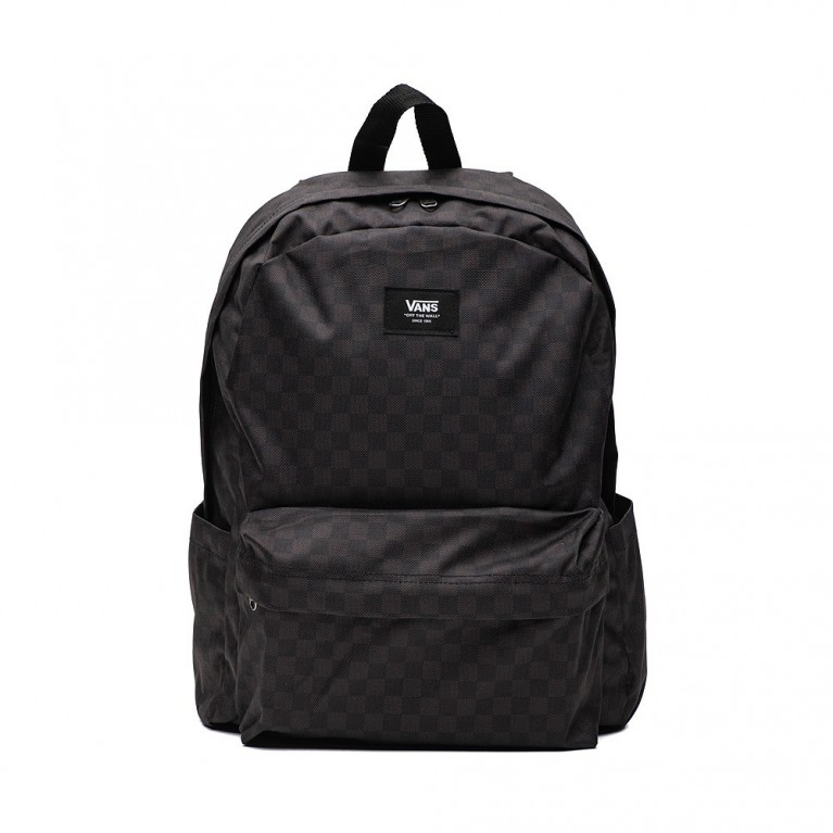 Купить рюкзак VANS OLD SKOOL H2O CHECK BACKPACK - BLACK/CHARCOAL