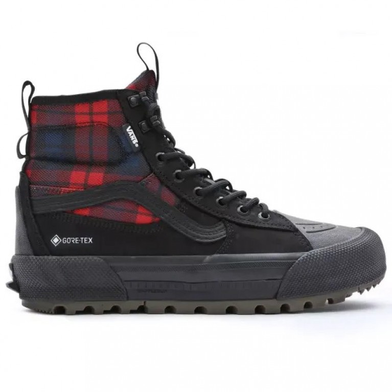 Кеды VANS U SK8-HI GORE-TEX MTE-3 TECH PLAID BLACK/RED