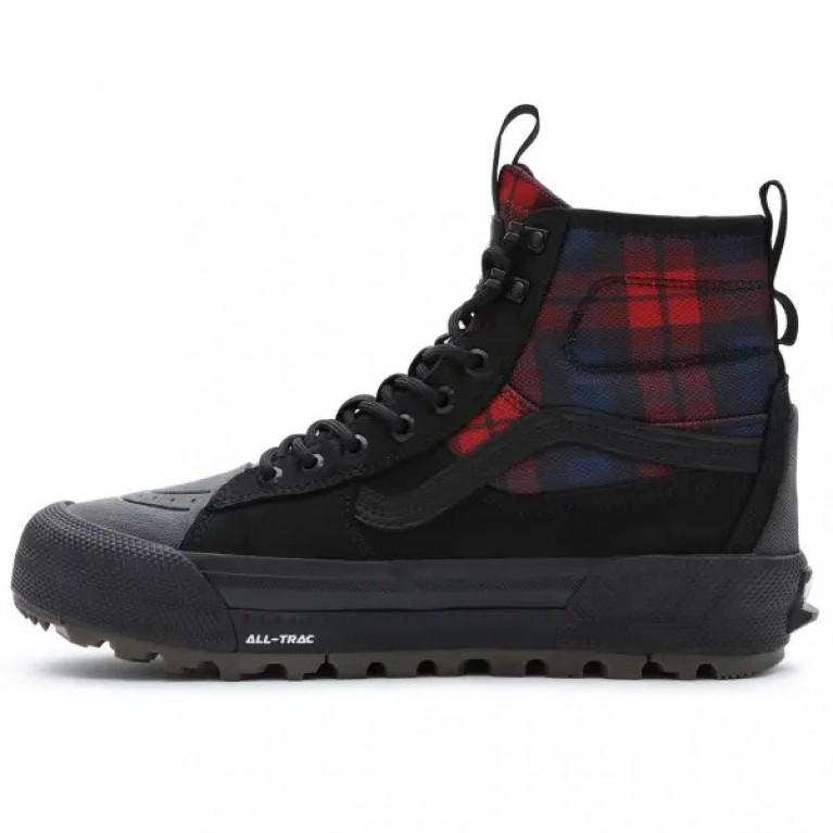Кеды VANS U SK8-HI GORE-TEX MTE-3 TECH PLAID BLACK/RED