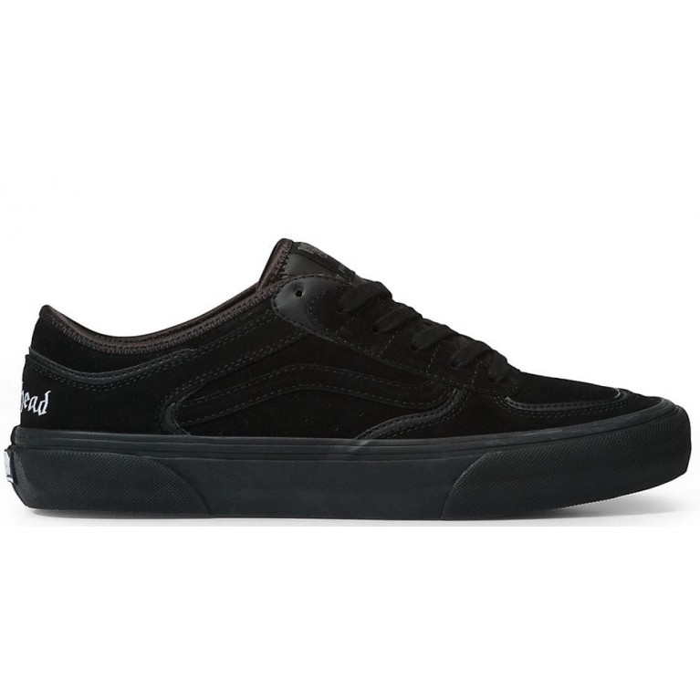 Кеды VANS SHOES MOTORHEAD ROWLEY BLACK/BLACK