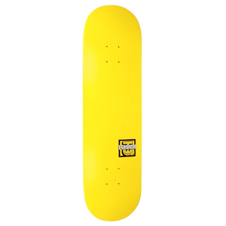 Дека для скейтборда Юнион Neon team, цвет yellow 8.125