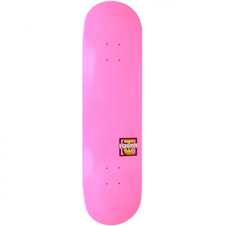 Дека для скейтборда Юнион Neon team, цвет pink 8.0