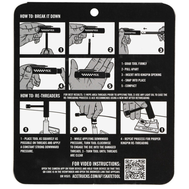 Ключ Ace AF1 Skate Tool 