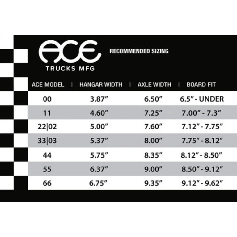 Подвески Ace Classic Truck Red 33 (8.0") 