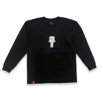 Лонгслив Ace Meme LS Tee - Black