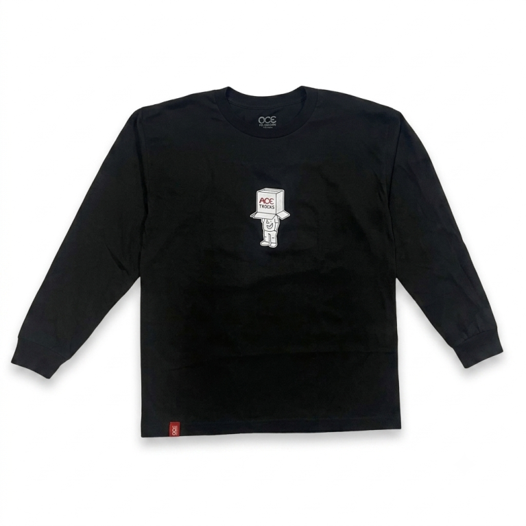 Лонгслив Ace Meme LS Tee - Black