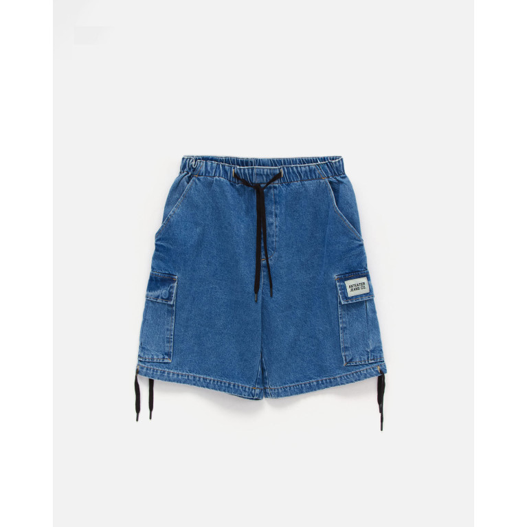 Шорты ANTEATER WideCargoShorts-Denim-Navy