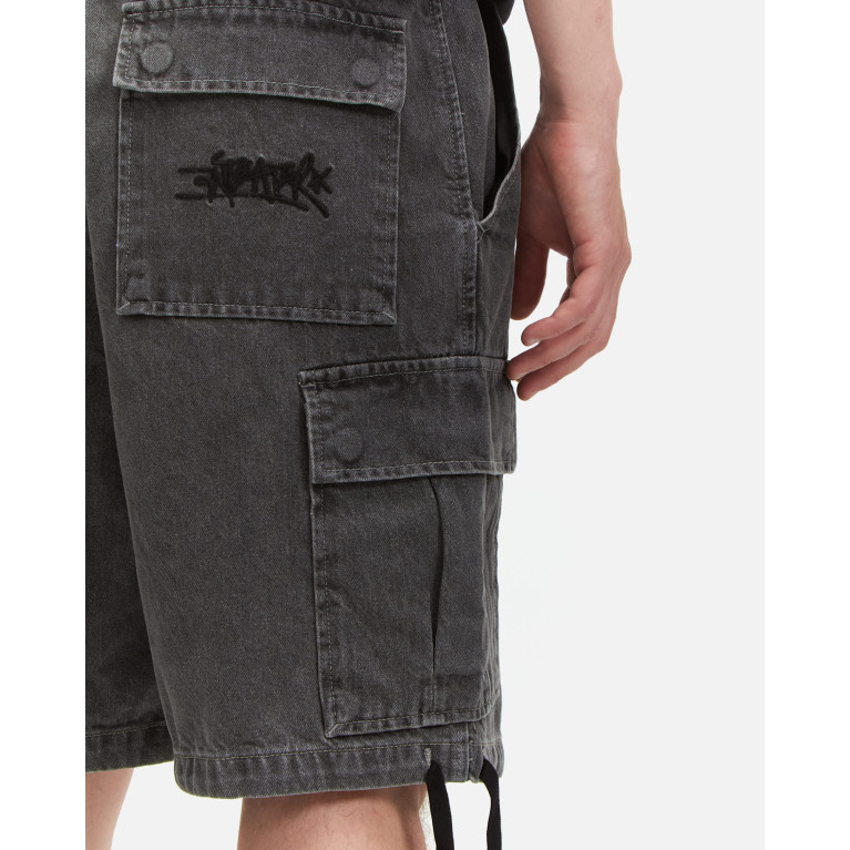 Шорты ANTEATER WideCargoShorts-Denim-Grey