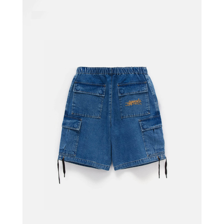 Шорты ANTEATER WideCargoShorts-Denim-Navy