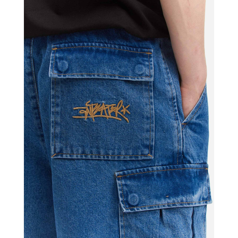 Шорты ANTEATER WideCargoShorts-Denim-Navy