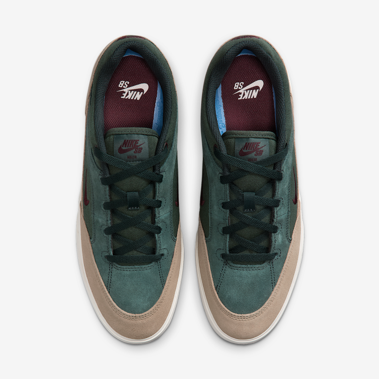 Кеды Nike SB Malor Seaweed/Khaki/Phantom/Burgundy Crush