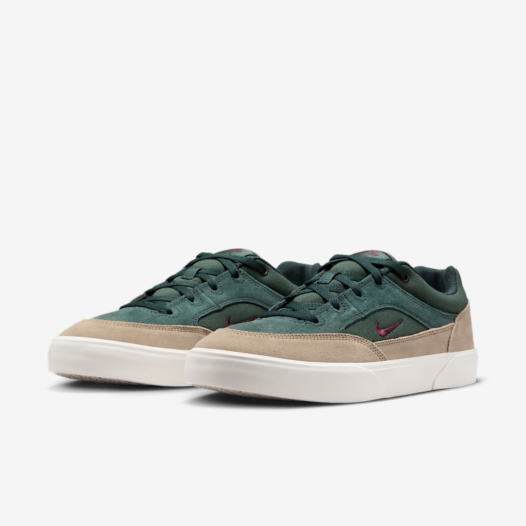 Кеды Nike SB Malor Seaweed/Khaki/Phantom/Burgundy Crush