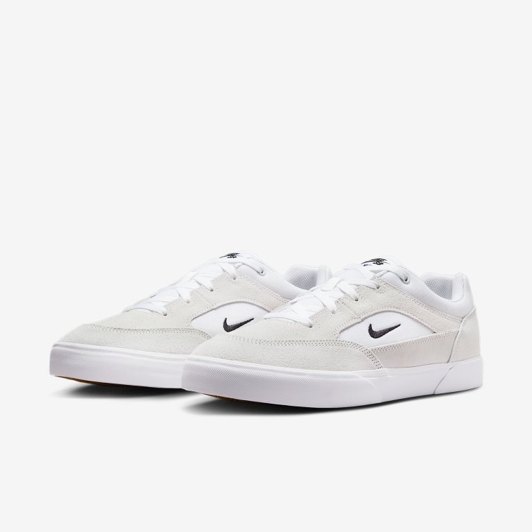 Кеды Nike SB Malor White/Summit White/Gum Light Brown/Black