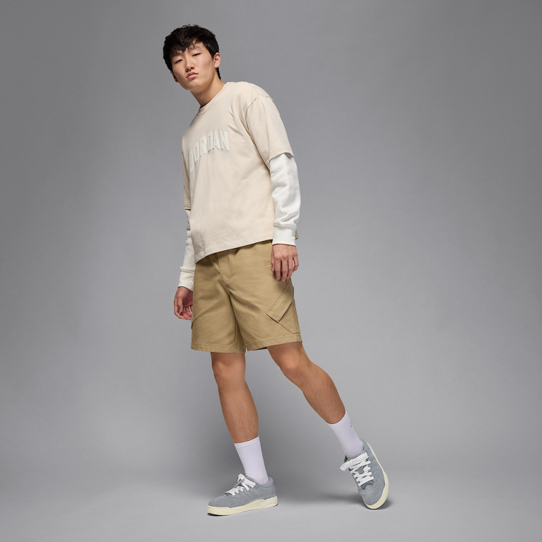 Кеды Jordan Session Cool Grey/Phantom/White/Varsity Red