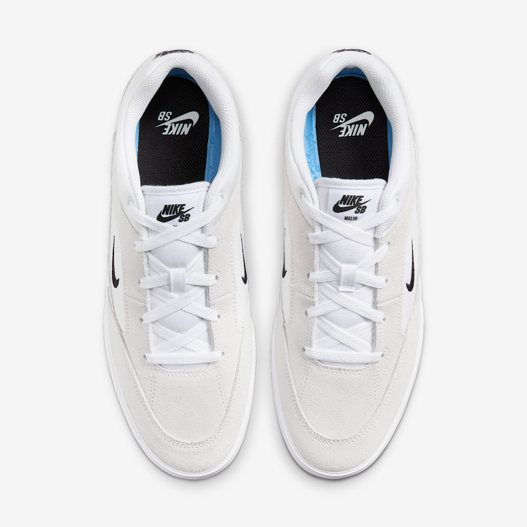 Кеды Nike SB Malor White/Summit White/Gum Light Brown/Black