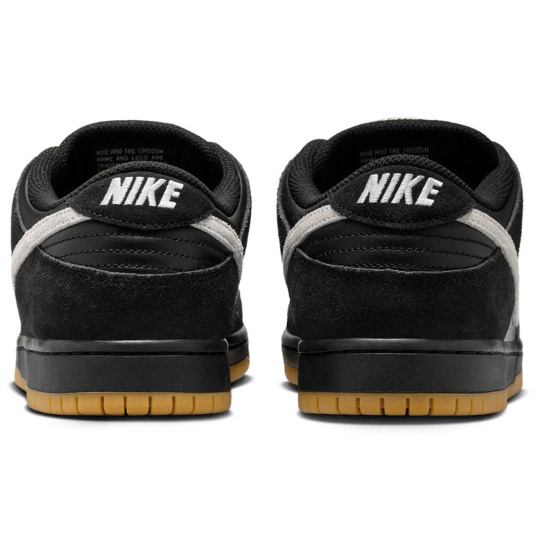 Кеды Nike SB Dunk Low Pro Black/White/Black/Gum/Light Brown