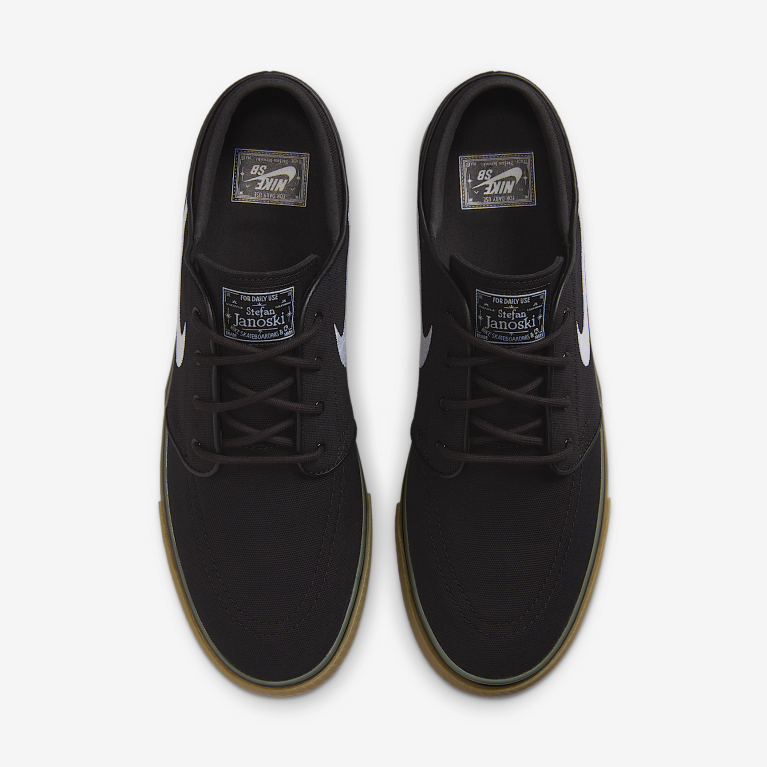 Кеды Nike SB Zoom Janoski OG+ Canvas Black/Black/White/White