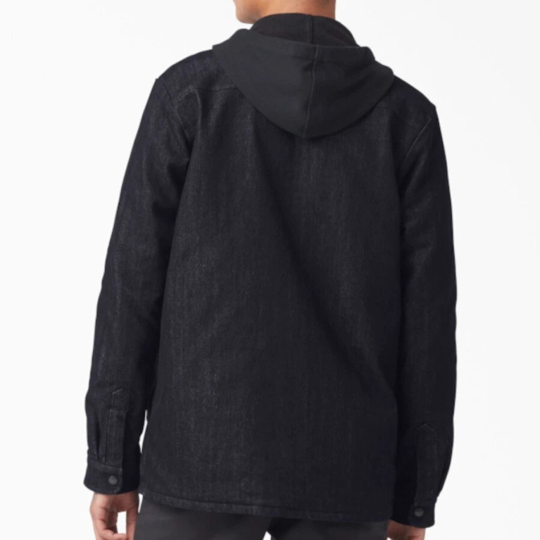 Куртка DICKIES SKATEBOARDING DENIM SHACKET RINSED INDIGO BLUE