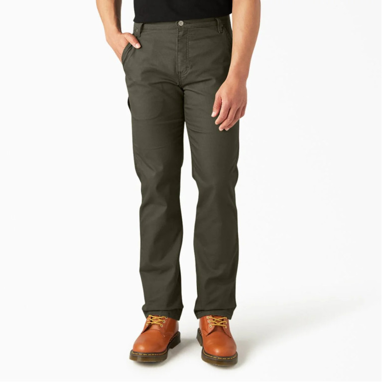 Штаны DICKIES FLEX DUCK CARPENTER MILITARY GREEN